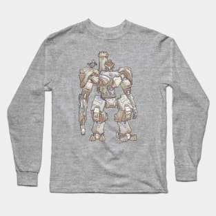 Overwatch Bastion Stealth Skin Faded Long Sleeve T-Shirt